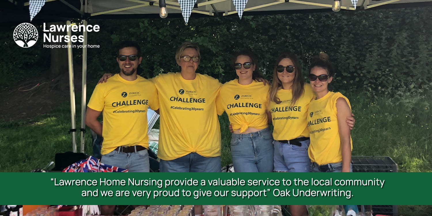 A fundraising team from Zurich insurance