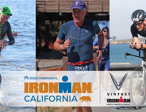 Christian Lawrence Ironman California in aid of Lawrence Nurses