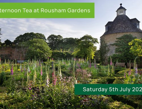 Afternoon tea at Rousham Gardens in aid of Lawrence Nurses