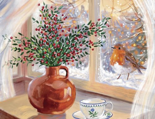 Exclusive Christmas card in aid of Lawrence Nurses